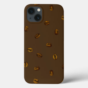 Etui iPhone 13 Motif de café