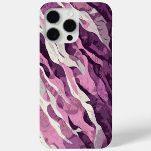 Coque iPhone 15 Pro Max Motif de camouflage rose
