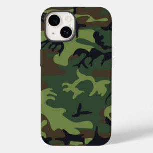 Coque Pour iPhone 14 Motif de camouflage vert