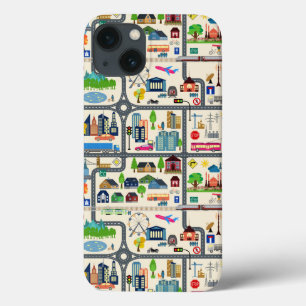 Case-Mate iPhone Case Motif de carte de ville