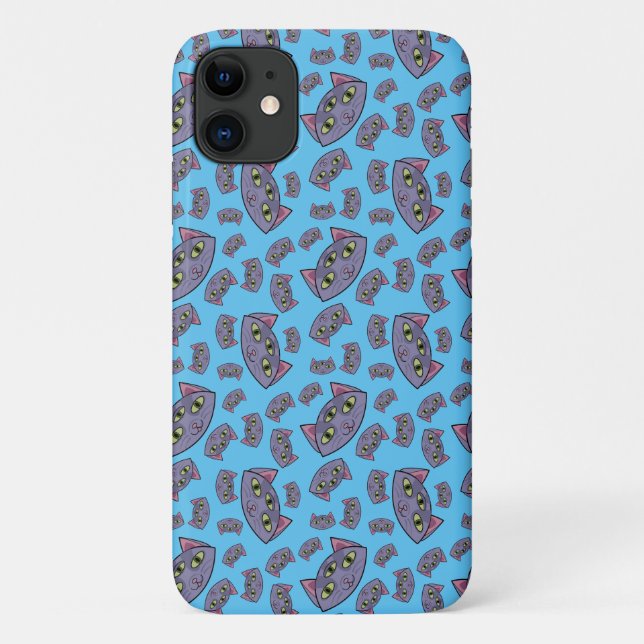 Coques Case-Mate iPhone Motif de chat Alien (Dos)