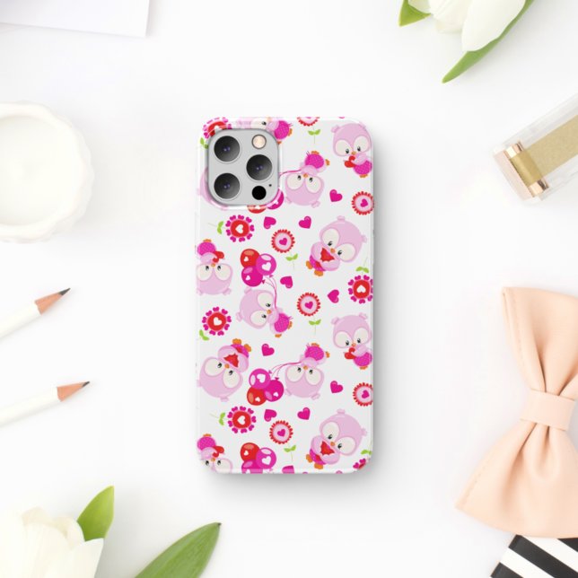 Coques Case-Mate iPhone Motif De Chouettes, Chouettes Mignonnes, Chouettes (Créateur téléchargé)
