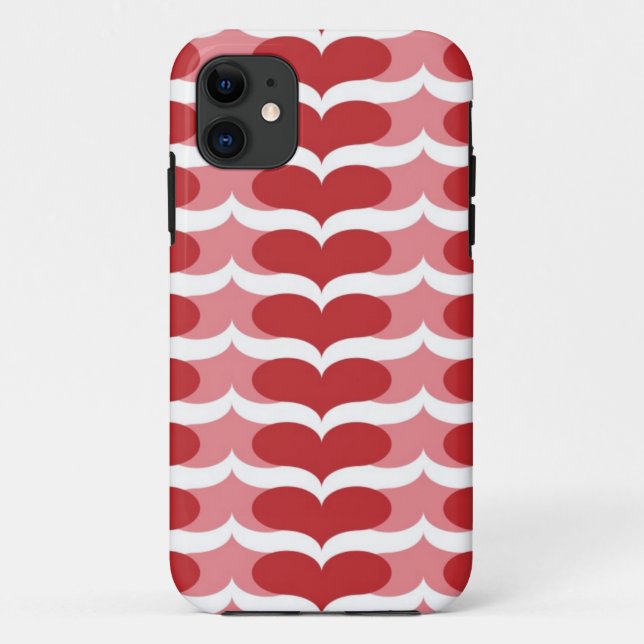 Coques Case-Mate iPhone Motif de coeur (Dos)