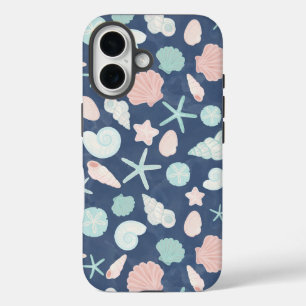 Coques iPhone 16 motif de coquillages