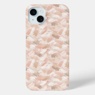 Coque iPhone 15 Mini Motif de coup de pinceau abstrait