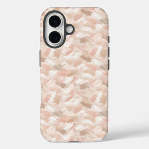 Coques iPhone 16 Motif de coup de pinceau abstrait