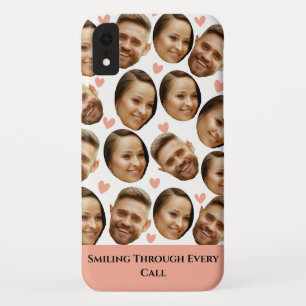 Case-Mate iPhone Case Motif de couple drôle cœur photo de visage personn
