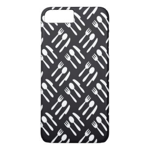 Coque iPhone 7 Plus motif de couteau à cuillère à fourche