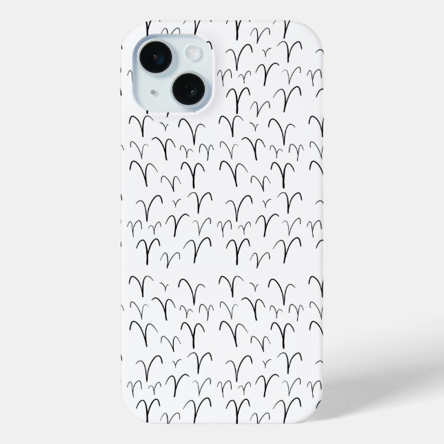 Coques Case-Mate iPhone Motif de Cute Aries (Verso)