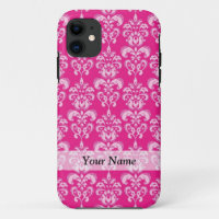 Motif de damassé de roses indien