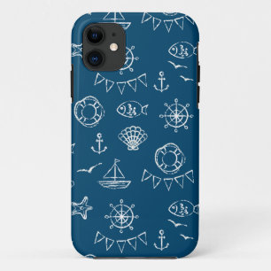 Etui iPhone Case-Mate Motif de dessin de calque marine 2