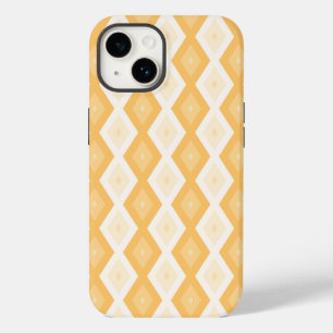 Coque Pour iPhone 14 Motif de diamant jaune