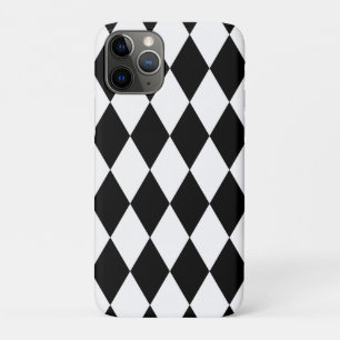 Coque iPhone 11 Pro Motif de diamants noirs cool