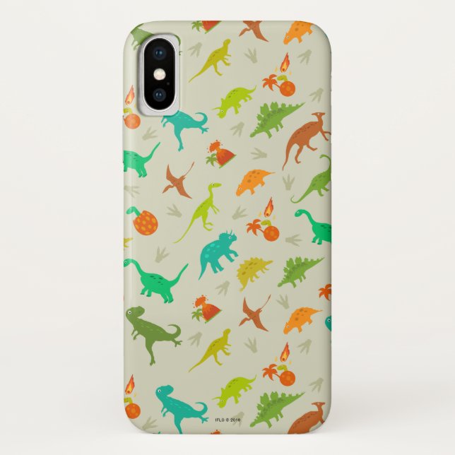 Coques Case-Mate iPhone Motif de dinosaures (Dos)