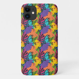 Case-Mate iPhone Case Motif de feuilles tropicales exotiques colorées