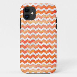 Coque Case-Mate Pour iPhone Motif de Fire Lake Orange Chevron