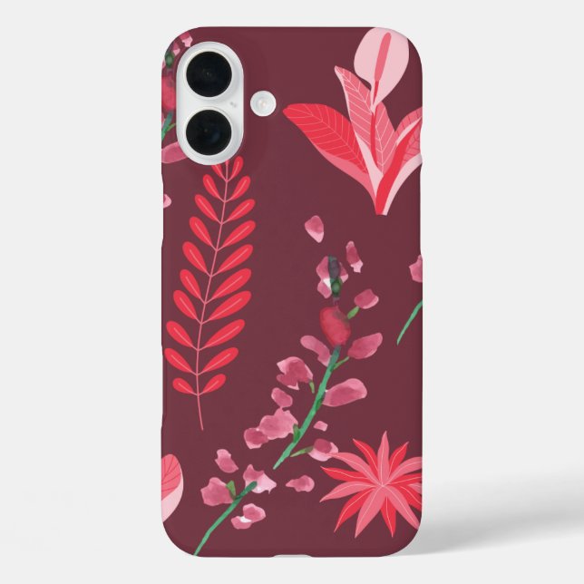 Coques Case-Mate iPhone Motif de fleurs (Verso)