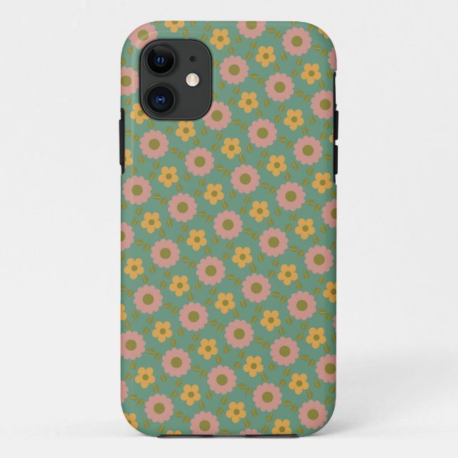 Coques Case-Mate iPhone motif de fleurs (Dos)