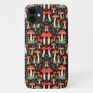 Case-Mate iPhone Case Motif de fleurs de champignons sans joint