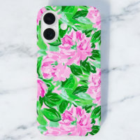 Motif de fleurs de pivoines roses