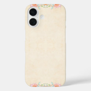 Coques iPhone 16 Motif de fleurs élégant