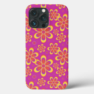 Case-Mate iPhone Case Motif de fleurs Super magenta violet