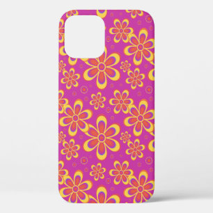 Case-Mate iPhone Case Motif de fleurs Super magenta violet