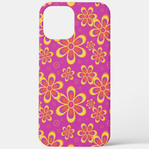 Case-Mate iPhone Case Motif de fleurs Super magenta violet
