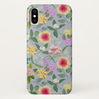 Etui iPhone Case-Mate Motif de fleurs tropicales colorées illustrées