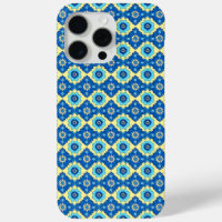 Motif de floraison géométrique rétro