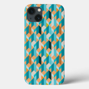 Etui iPhone Case-Mate Motif De Formes Turquoises Et Oranges