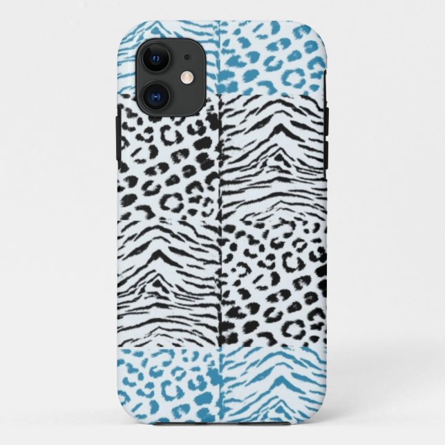 Coques Case-Mate iPhone Motif de fourrure animale sauvage (Dos)