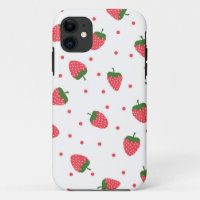 Motif de fraises