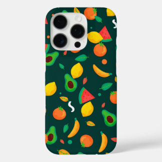 Coques iPhone 16 Pro Motif de fruits