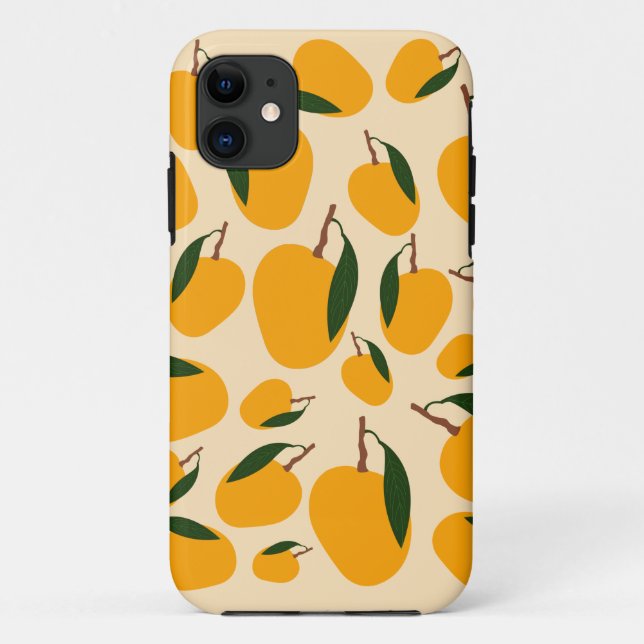 Coques Case-Mate iPhone Motif de fruits d'été Mango (Dos)