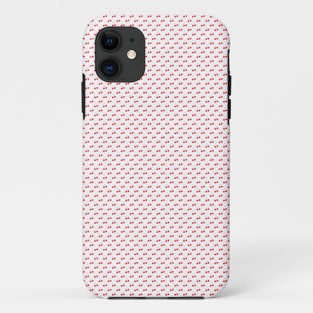 Coques Case-Mate iPhone Motif de fruits rouges mignons aux cerises (Dos)