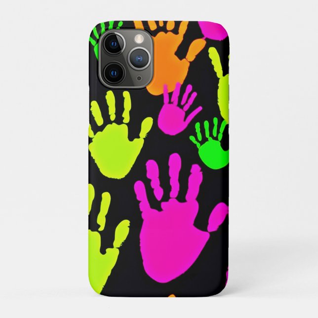 Coques Case-Mate iPhone Motif de graffiti néon (Dos)