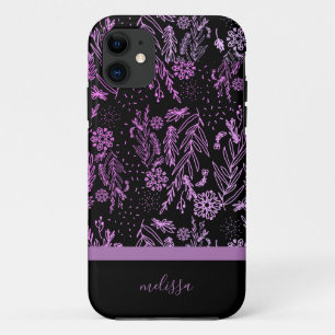Case-Mate iPhone Case Motif de gribouillis rose violet