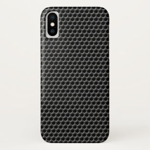 Coques Pour iPhone Motif de grille en métal - arrière - plan