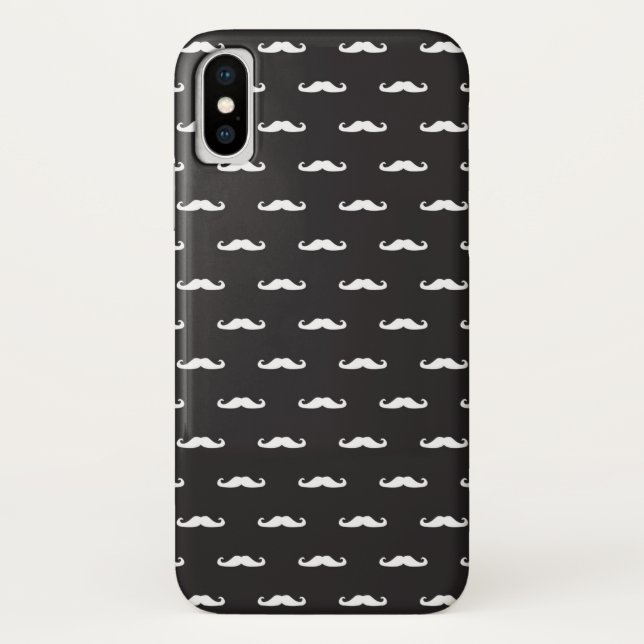 Coques Case-Mate iPhone Motif de hippie de moustache (Dos)