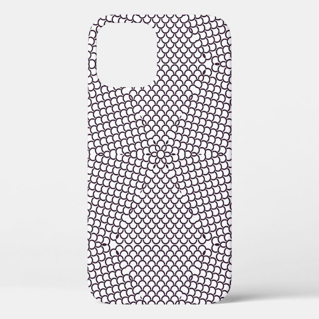 Coques Case-Mate iPhone Motif de Jacquard preppy sans couture (Verso)
