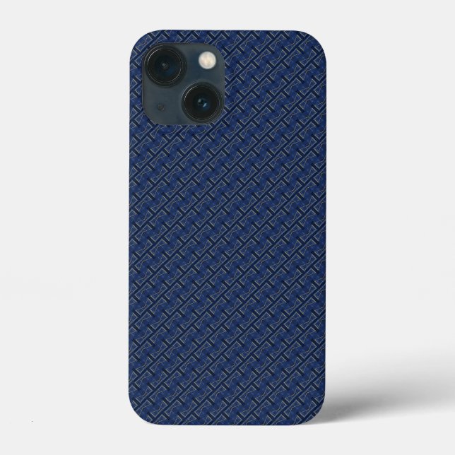 Coques Case-Mate iPhone Motif de jeans bleus (Verso)
