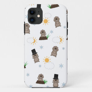 Coque iPhone 11 Motif de jour de Groundhog