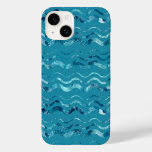 Coque Pour iPhone 14 Motif de la mer bleue