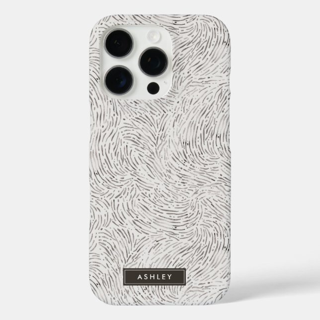 Coques Case-Mate iPhone Motif de la peau animale sauvage (Verso)
