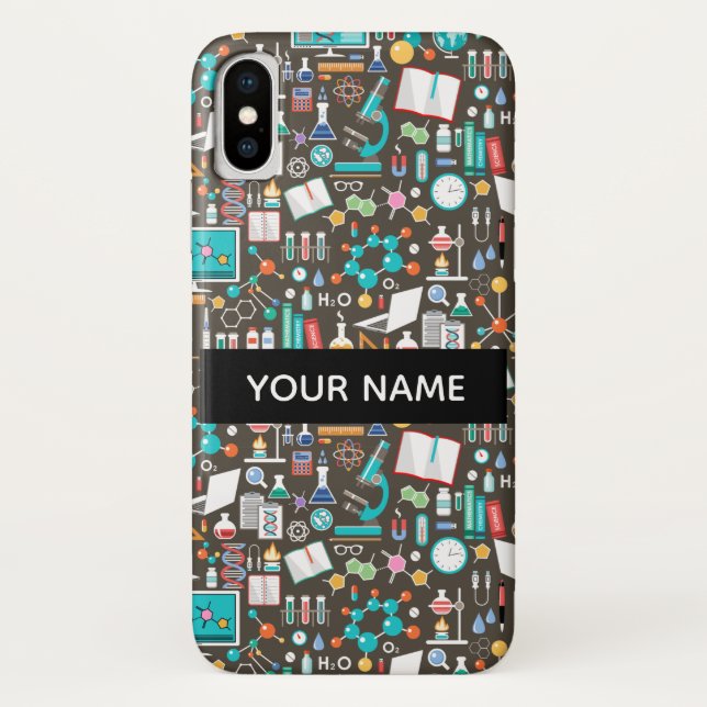Coques Case-Mate iPhone Motif de la Science/chimie (Dos)