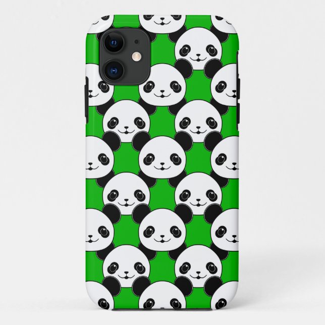 Coques Case-Mate iPhone Motif de l'ours Kawaii Panda (Dos)