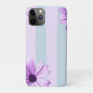 Case-Mate iPhone Case Motif de marguerite bleue et violette