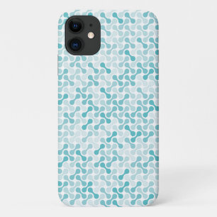 Case-Mate iPhone Case Motif de métaball bleu