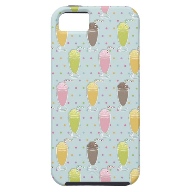 Coques Case-Mate iPhone Motif de Milkshake (Dos)